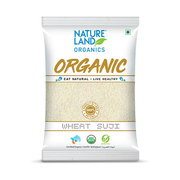 Buy Organic Wheat Suji Online 500 Gm