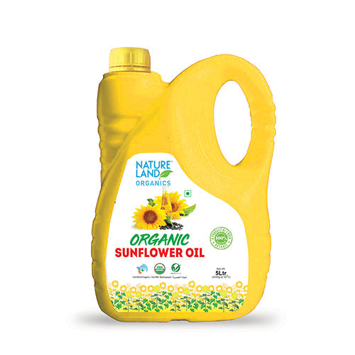 Buy Organic Sunflower Oil online 5 Ltr.