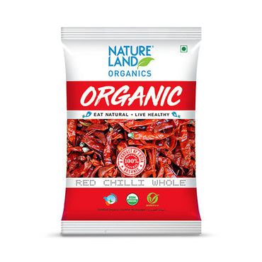 Organic Red Chilli Whole Online 50 Gm