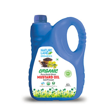 Buy Organic Mustard Oil Online 5 Ltr.