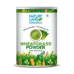 Organic Wheat Grass Powder Online 100 Gm
