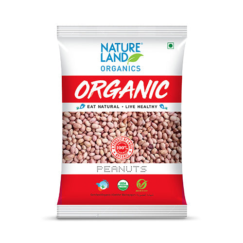 Buy Organic Peanuts Online 500 Gm