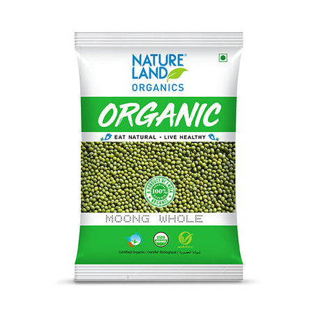 Buy Organic Moong Whole Online 500 Gm 