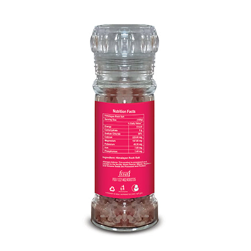 Grinder - Organic Himalayan Pink Rock Salt 100 Gm thumbnail 2