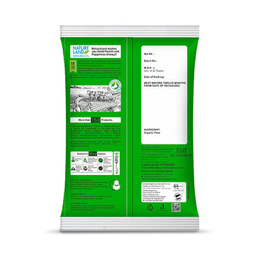 Buy Organic Green Dry Peas Online 500 Gm Back