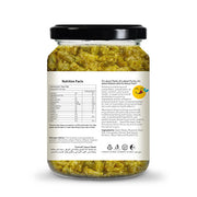 Organic Green Chilli Pickle Online 350 Gm Back