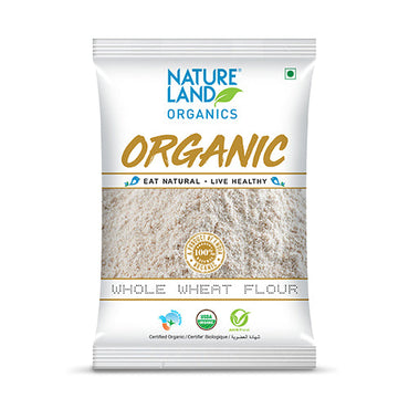 Organic Whole Wheat Flour Online 750 Gm