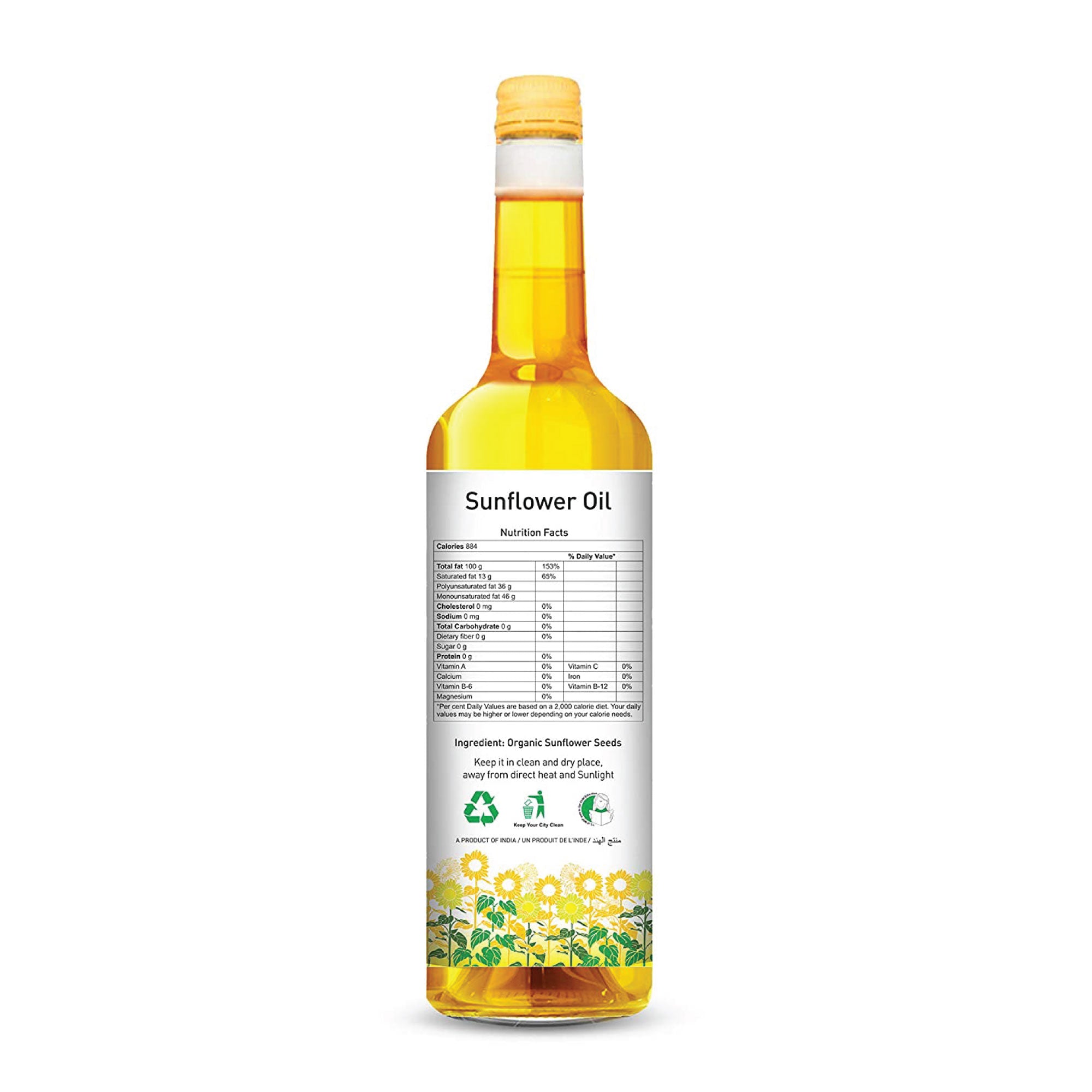 Sunflower oil- Pack of 2( 2 ltr)