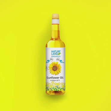 Organic Wood Cold Pressed Sunflower Oil 5 Ltr.