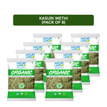 Organic Kasuri Methi Online 50 Gm(Pack of 8)