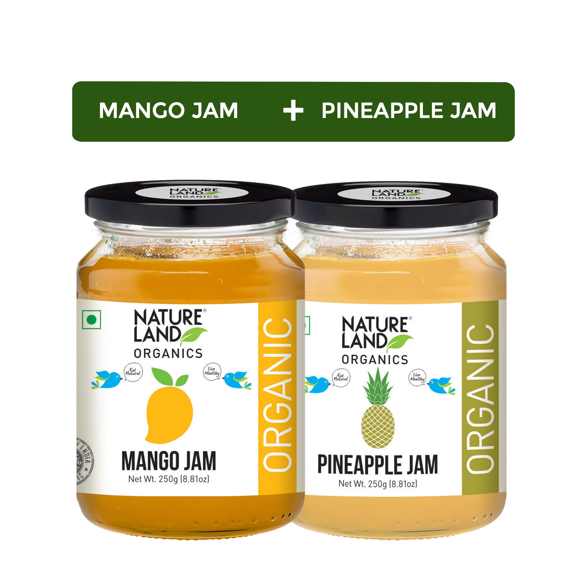 Mango Jam+Pineapple Jam 250 Gm