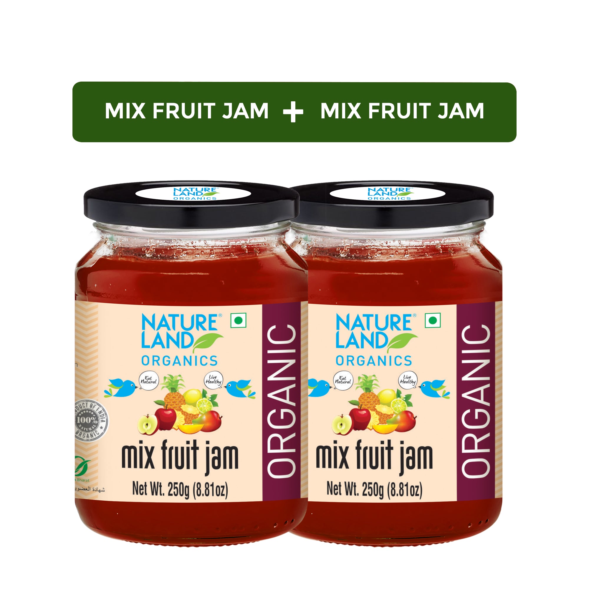 Mix Fruit Jam 250 Gm(Pack of 2)