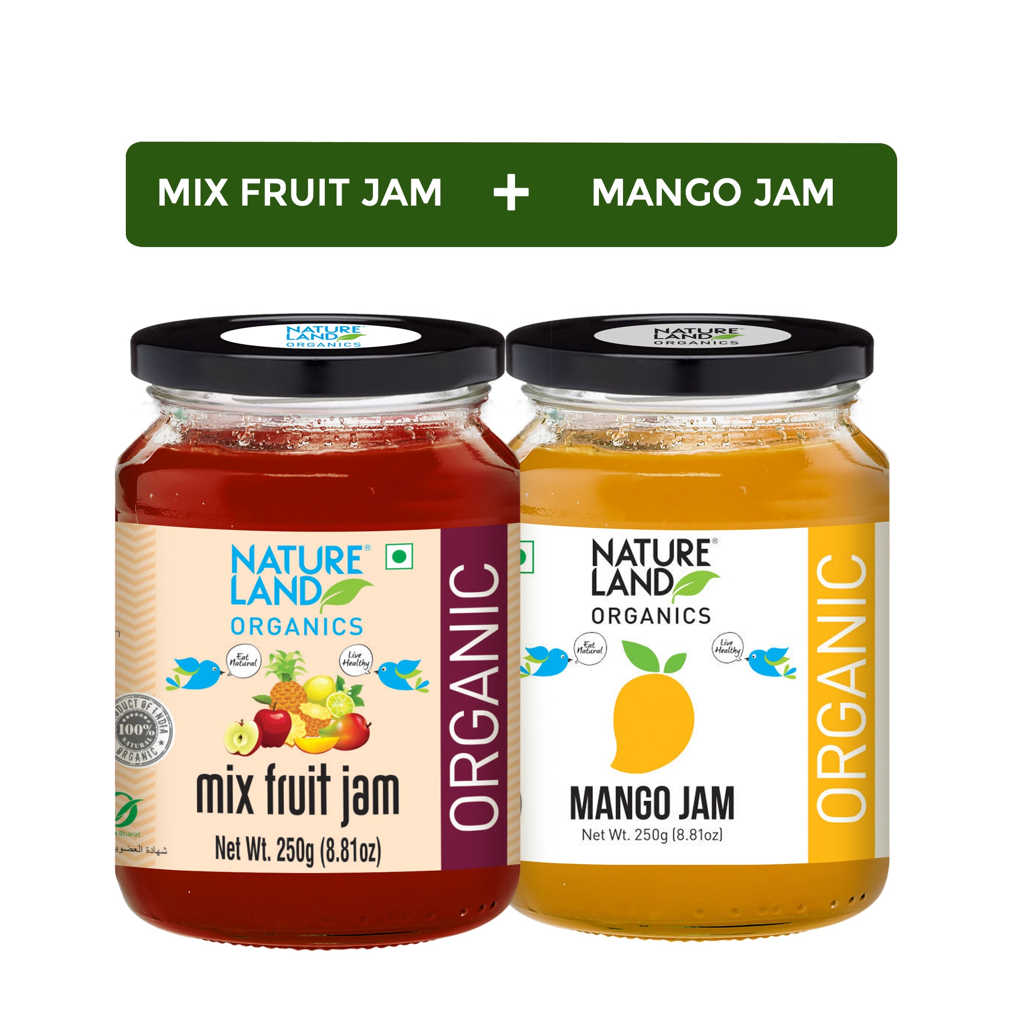 Mixed Fruit Jam+Mango Jam 250 Gm