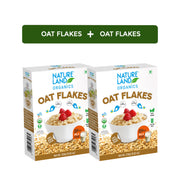 Buy Organic Oat Flakes Online 250 Gm( Combo Pack of 2)