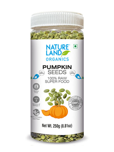 Buy Organic Edible Pumpkin Seeds Online 250 Gm